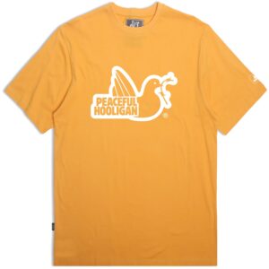 Peaceful Hooligan / Outline T-Shirt / Apricot